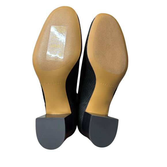 Everlane Bootie Women 7 Black Sock Bootie The Glove Rib Knit Ankle ReKnit - Picture 6 of 8